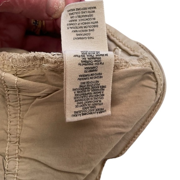 The Free People High Rise Busted Khaki Distressed Skinny Jeans-Size 31 -NWT - Picture 11 of 12